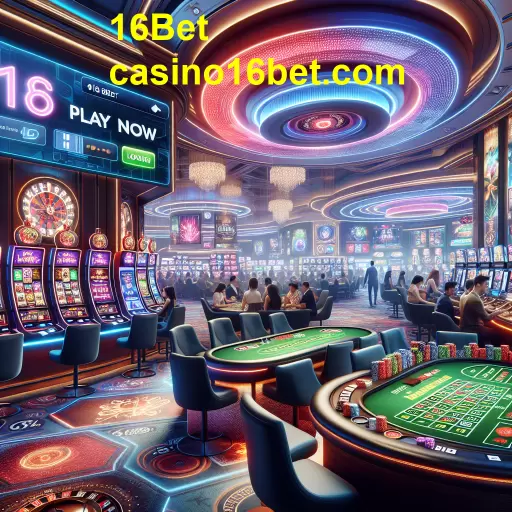 Descubra o Mundo dos Cassinos Online no 16Bet